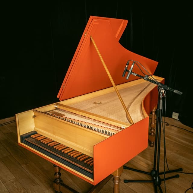 Harpsichord Studio image as background from France by Organova v1.0